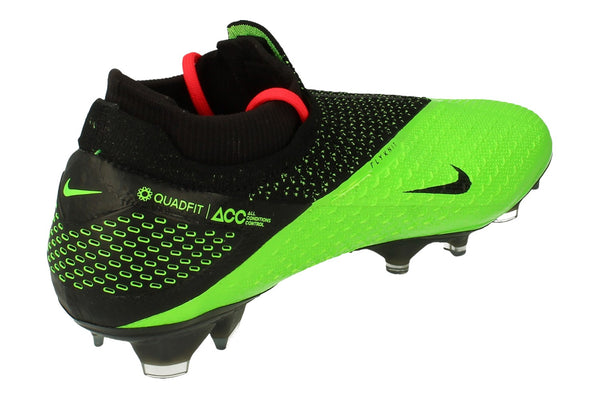 Nike Phantom Vsn 2 Elite Df FG Mens Football Boots Cd4161  036 - Black Metallic Platinum 036 - Photo 0