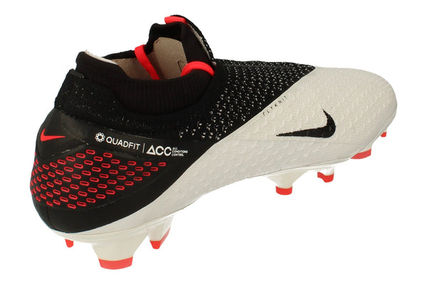 Nike Phantom Vsn 2 Elite Df FG Mens Football Boots Cd4161  106 - White Black Laser Crimson 106 - Photo 0