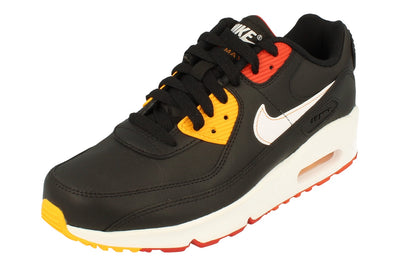 Nike Air Max 90 LTR GS Trainers Cd6864  017 - Black White Cosmic Clay 017 - Photo 0