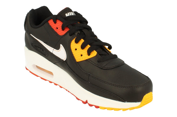 Nike Air Max 90 LTR GS Trainers Cd6864  017 - Black White Cosmic Clay 017 - Photo 0