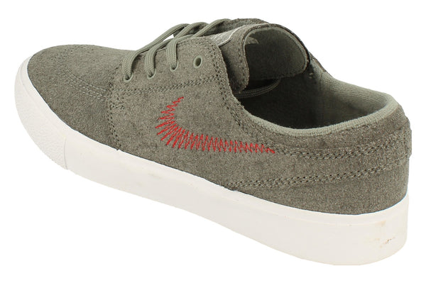 Nike Sb Zoom Janoski Flyleather Rm Mens Trainers Ci3836  005 - Tumbled Grey University Red 005 - Photo 0