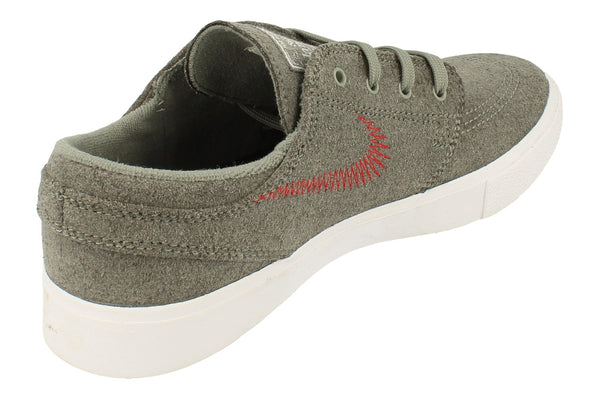 Nike Sb Zoom Janoski Flyleather Rm Mens Trainers Ci3836  005 - Tumbled Grey University Red 005 - Photo 0