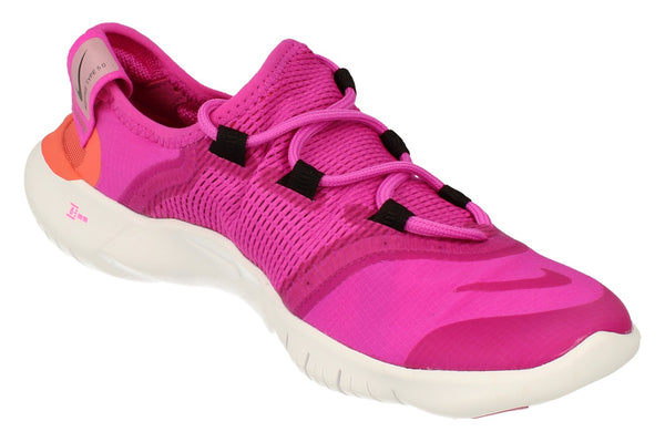 Nike Free RN 5.0 Womens Cj0270  601 - Fire Pink Black Magic Ember 601 - Photo 0