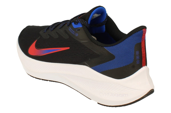 Nike Zoom Winflo 7 Mens Cj0291  006 - Black Chile Red Racer Blue 006 - Photo 0
