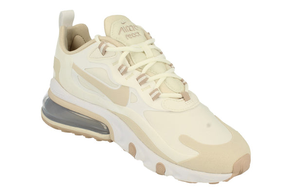 Nike Air Max 270 React Womens Cj0619  102 - Summit White Light Orewood Brown 102 - Photo 0