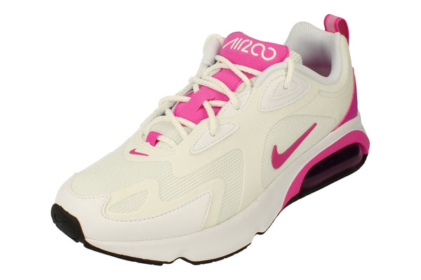 Nike Womens Air Max 200 Cj0629  104 - White Fire Pink Black 104 - Photo 0
