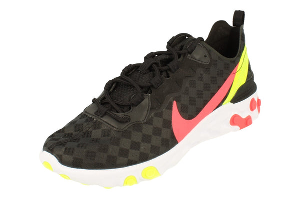 Nike React Element 55 Mens Cj0782 001 - Black Flash Crimson 001 - Photo 0
