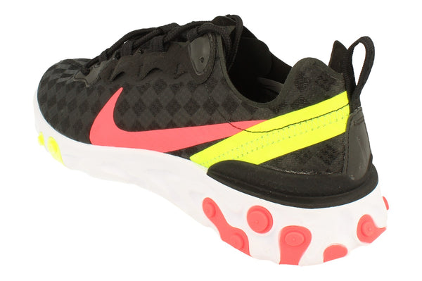 Nike React Element 55 Mens Cj0782 001 - Black Flash Crimson 001 - Photo 0