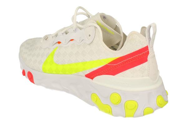 Nike React Element 55 Mens Cj0782  100 - White Volt Flash Crimson 100 - Photo 0