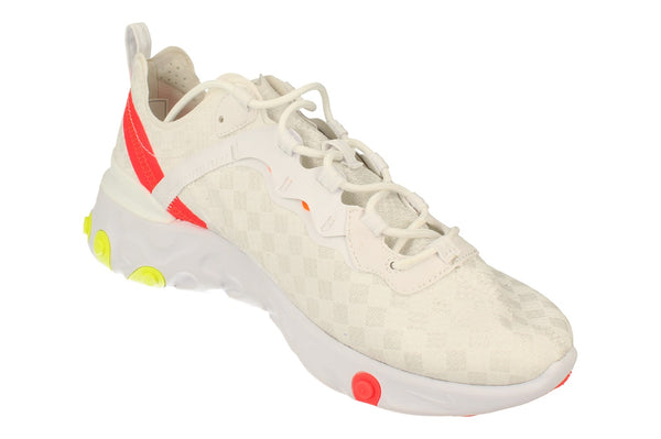 Nike React Element 55 Mens Cj0782  100 - White Volt Flash Crimson 100 - Photo 0