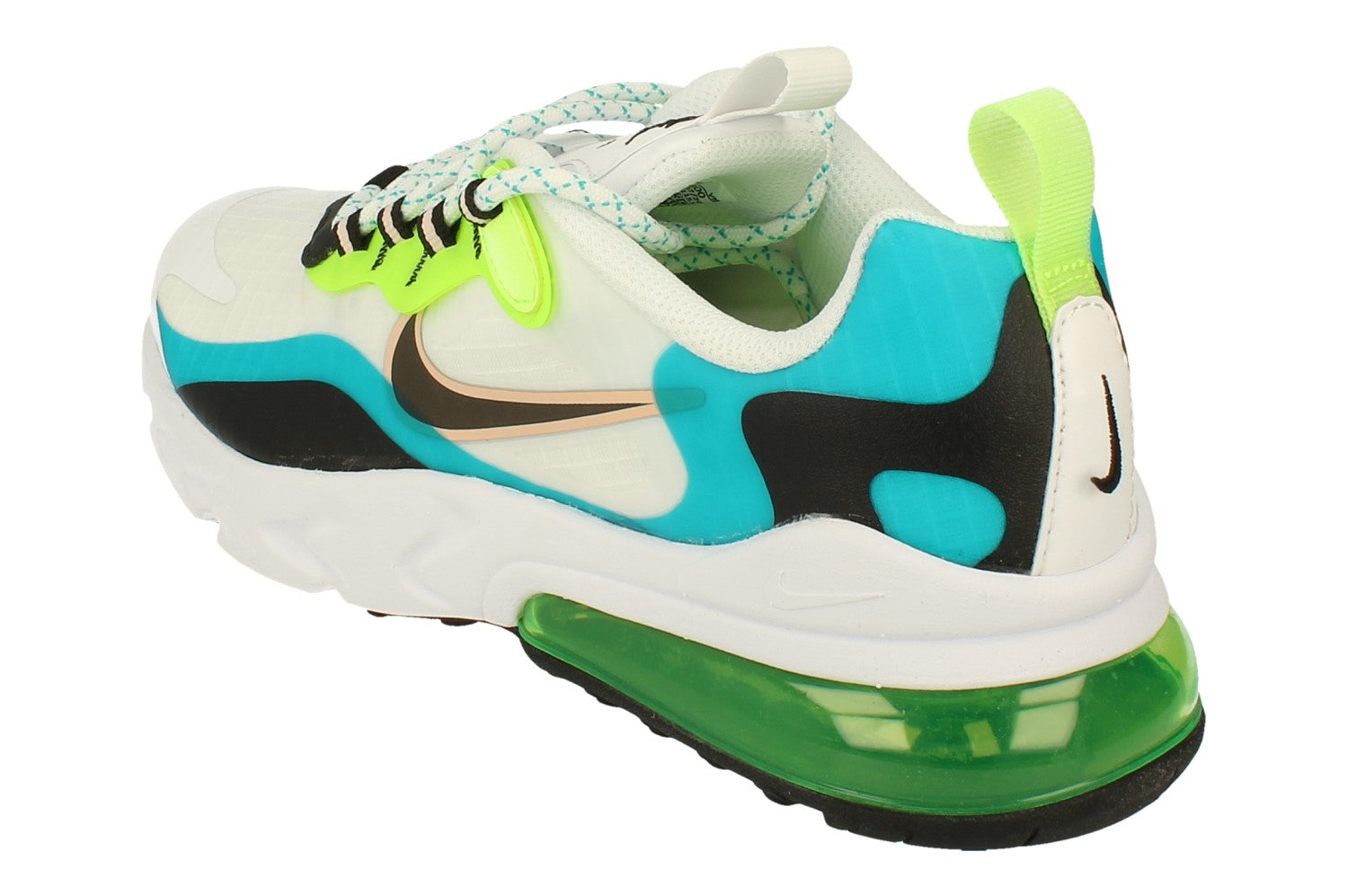 Nike Air Max 270 React GS Oracle Aqua Blue