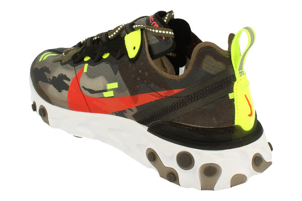 Nike React Element 87 Mens Cj4988  200 - Medium Olive Bright Crimson 200 - Photo 0
