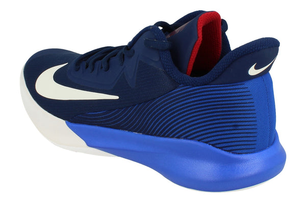 Nike Precision IV Mens Basketball Trainers Ck1069 400 - Blue Void White Racer Blue 400 - Photo 0