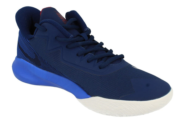 Nike Precision IV Mens Basketball Trainers Ck1069 400 - Blue Void White Racer Blue 400 - Photo 0