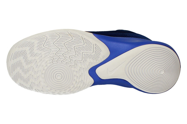 Nike Precision IV Mens Basketball Trainers Ck1069 400 - Blue Void White Racer Blue 400 - Photo 0