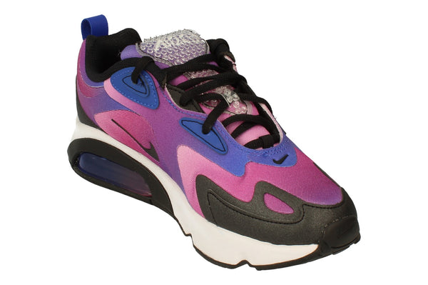Nike Womens Air Max 200 Se Ck2596  400 - Hyper Blue White Vivid Purple 400 - Photo 0