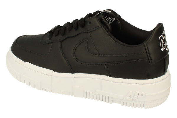 Nike Womens Af1 Air Force 1 Pixel Trainers Ck6649  001 - Black White Black 001 - Photo 0