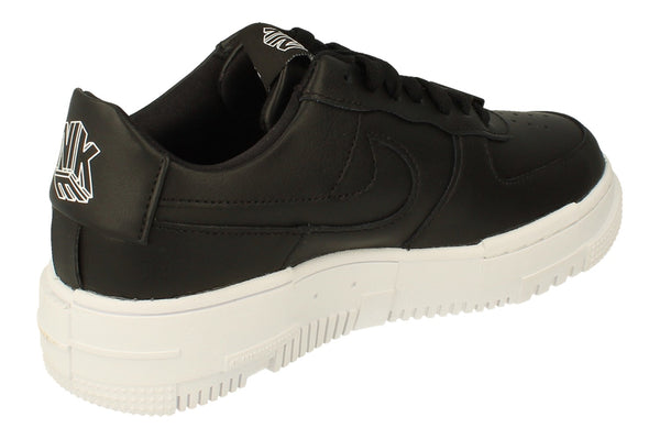 Nike Womens Af1 Air Force 1 Pixel Trainers Ck6649  001 - Black White Black 001 - Photo 0