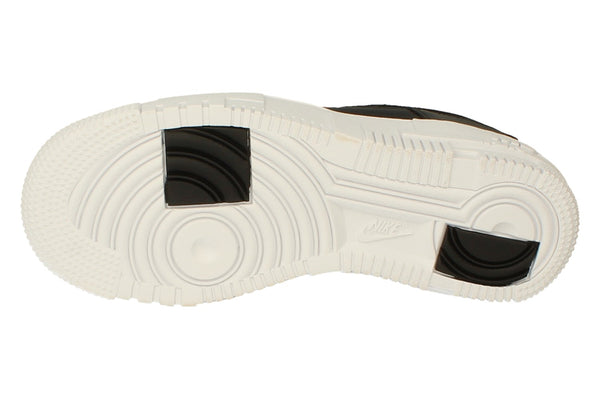 Nike Womens Af1 Air Force 1 Pixel Trainers Ck6649  001 - Black White Black 001 - Photo 0