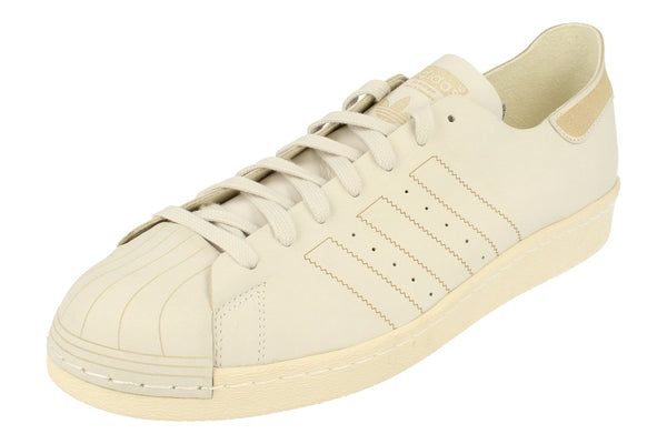 Adidas Originals Superstar 80S Decon Mens Trainers Sneakers  CQ2210 - White White Brown Cq2210 - Photo 0