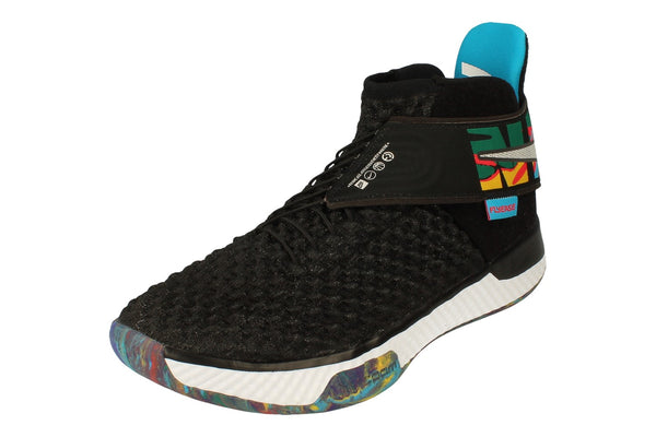 Nike Air Zoom Unvrs Flyease Mens Basketball Trainers Cq6422  001 - Black White Current Blue 001 - Photo 0