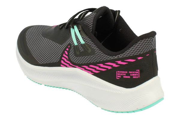 Nike Womens Quest 3 Shield Cq8893  010 - Black Fire Pink Obsidian Mist 010 - Photo 0