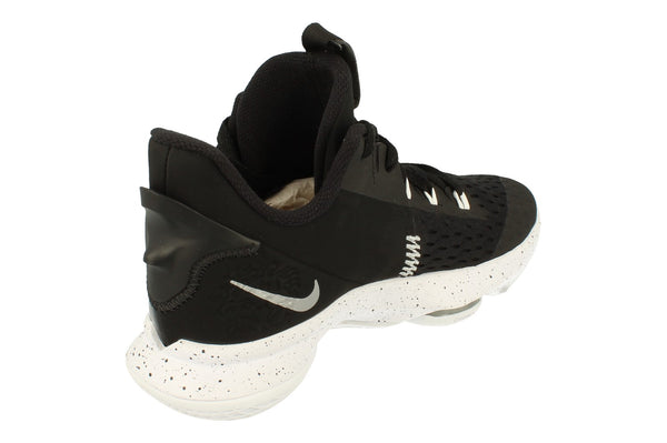 Nike Lebron Witness V Mens Basketball Trainers Cq9380  001 - Black Metallic Silver White 001 - Photo 0