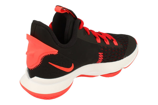 Nike Lebron Witness V Mens Basketball Trainers Cq9380  005 - Black Bright Crimson 005 - Photo 0