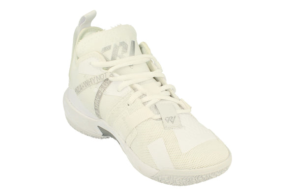 Nike Air Jordan Why Not Zero.4 GS Basketball Trainers Cq9430  101 - White Metallic Silver White 101 - Photo 0