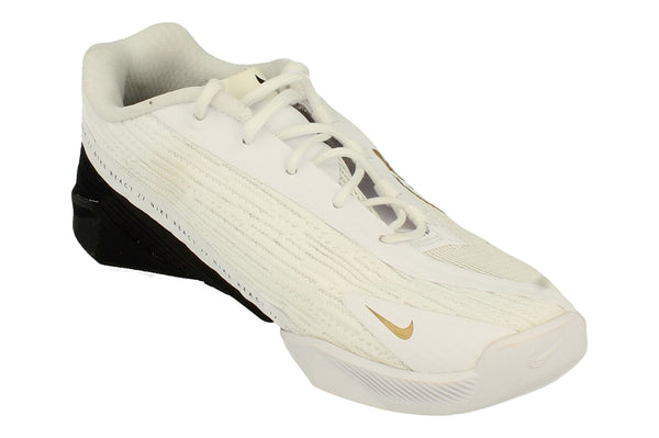 Nike Womens React Metcon Turbo Trainers Ct1249  170 - White Metallic Gold Black 170 - Photo 0