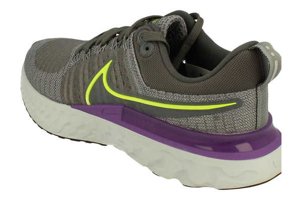 Nike React Infinity Run Fk 2 Mens Ct2357  004 - Particle Grey Volt Iron Grey 004 - Photo 0