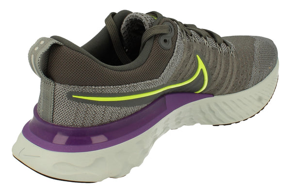 Nike React Infinity Run Fk 2 Mens Ct2357  004 - Particle Grey Volt Iron Grey 004 - Photo 0
