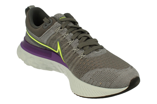Nike React Infinity Run Fk 2 Mens Ct2357  004 - Particle Grey Volt Iron Grey 004 - Photo 0