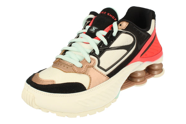 Nike Womens Shox Enigma Ct3451  100 - Sail Black Metallic Red Bronze 100 - Photo 0