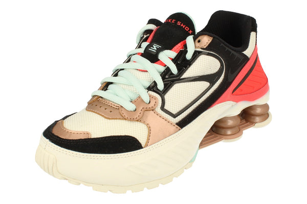 Nike Womens Shox Enigma Ct3451  100 - Sail Black Metallic Red Bronze 100 - Photo 0