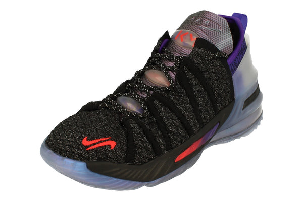 Nike Leborn Xviii Nrg GS Basketball Trainers Ct4677  001 - Black Bright Crimson 001 - Photo 0