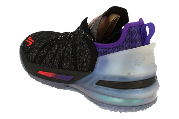 Nike Leborn Xviii Nrg GS Basketball Trainers Ct4677  001 - Black Bright Crimson 001 - Photo 0