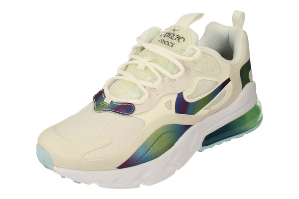 Nike Air Max 270 React 20 GS Ct9633  100 - Summit White Multi Colour 100 - Photo 0