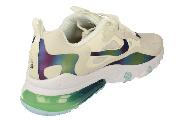 Nike Air Max 270 React 20 GS Ct9633  100 - Summit White Multi Colour 100 - Photo 0