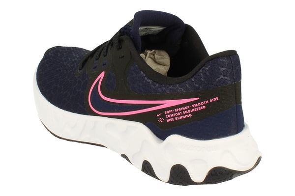 Nike Womens Renew Ride 2 Cu3508  401 - Blackened Blue Pink Glow Black 401 - Photo 0