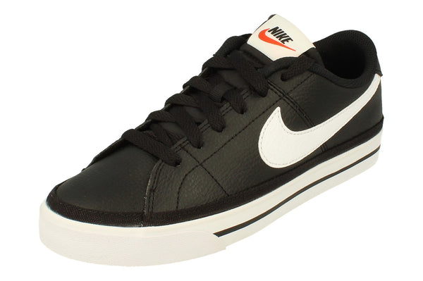 Nike Court Legacy Mens Trainers Cu4150  002 - Black Whtie Gum Light Brown 002 - Photo 0