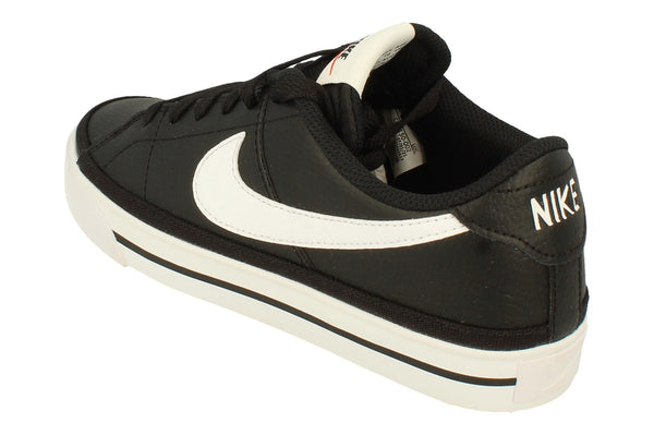 Nike Court Legacy Mens Trainers Cu4150  002 - Black Whtie Gum Light Brown 002 - Photo 0