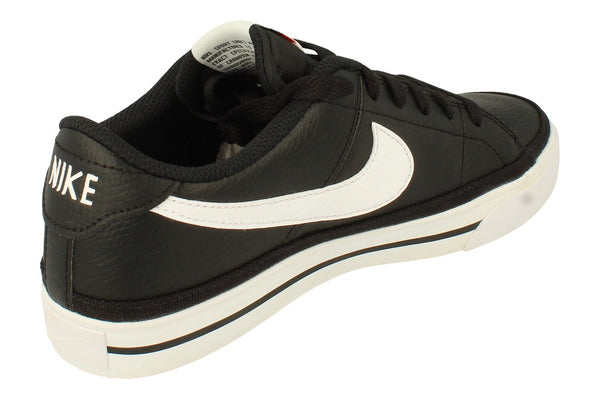 Nike Court Legacy Mens Trainers Cu4150  002 - Black Whtie Gum Light Brown 002 - Photo 0