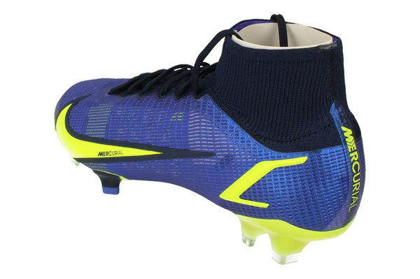 Nike Superfly 8 Elite FG Mens Football Boots Cv0958  574 - Sapphire Volt Blue Void 574 - Photo 0