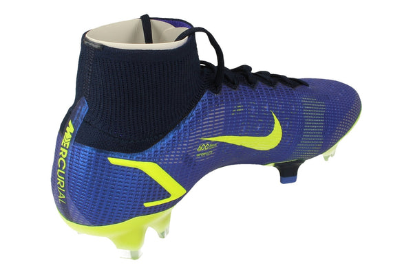 Nike Superfly 8 Elite FG Mens Football Boots Cv0958  574 - Sapphire Volt Blue Void 574 - Photo 0