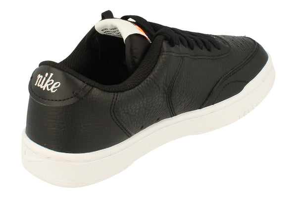 Nike Womens Court Vintage Prem Trainers Cw1067  002 - Black White Total Orange 002 - Photo 0