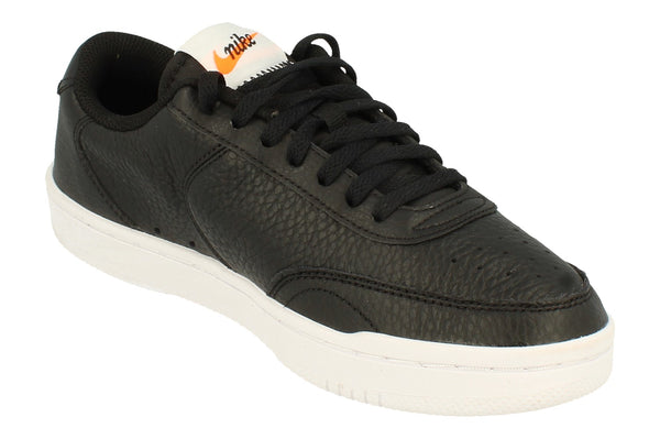 Nike Womens Court Vintage Prem Trainers Cw1067  002 - Black White Total Orange 002 - Photo 0
