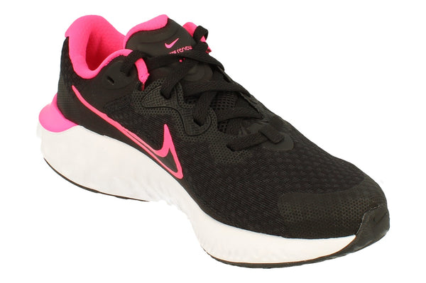 Nike Renew Run 2 GS Cw3259  009 - Black Hyper Pink Smoke Grey 009 - Photo 0