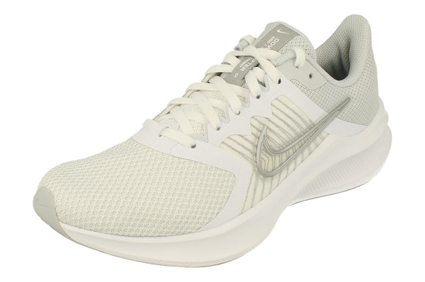 Nike Downshifter 11 Womens Cw3413  100 - White Metallic Silver 100 - Photo 1