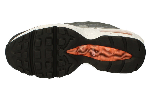 Nike Air Max 95 Mens Runnng Trainers Cz0191  001 - Black Aquamarine Turf Orange 001 - Photo 0
